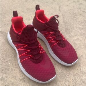 Nike Darwin Nonle Red Running Trainer Sneakers Women's Size 7